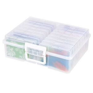 Clear Plastic Storage Box by simply tidy craft storage